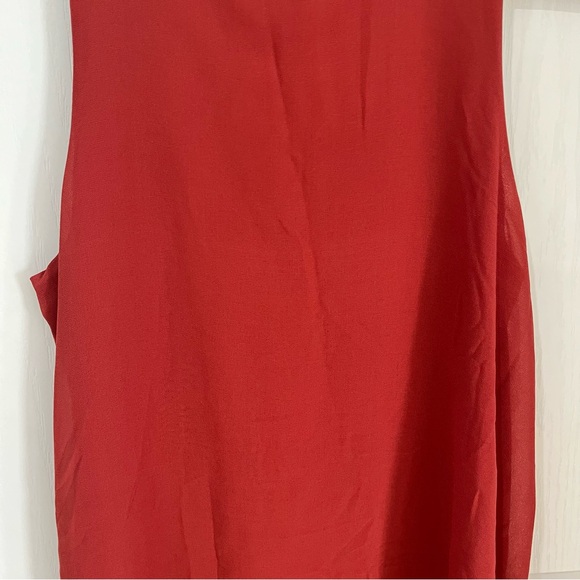 Gentle Fawn size small Sleeveless Burgundy Dress - Picture 3 of 11
